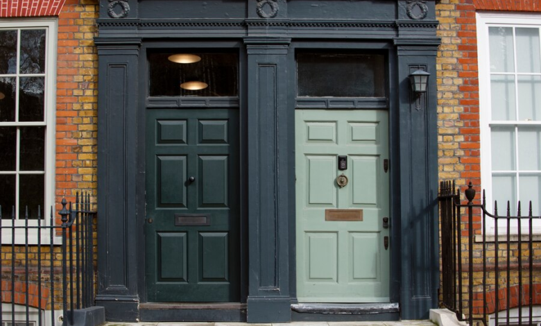 Black Front Doors